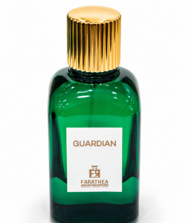 <div>   <strong>Guardian - 80ML </strong><br>   <span style="font-size: 12px; color: #555;">Sweet Floral Amber Cacao </span> </div>