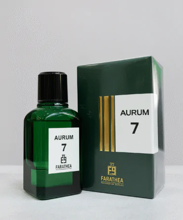 <div>   <strong>Aurum 7 – 80ML</strong><br>   <span style="font-size: 12px; color: #555;">Fruity Musky Vanilla Amber </span> </div>